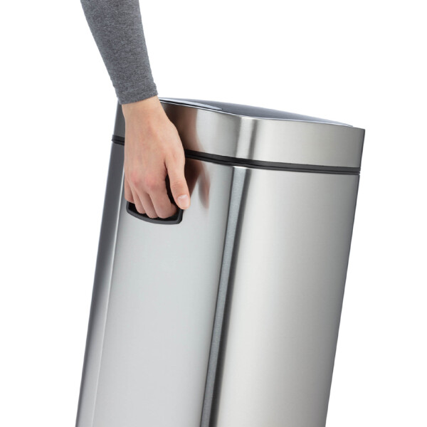 DURABLE Sensor-Abfalleimer "NO TOUCH", 6 Liter, silber