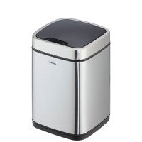 DURABLE Sensor-Abfalleimer "NO TOUCH", 6 Liter, silber