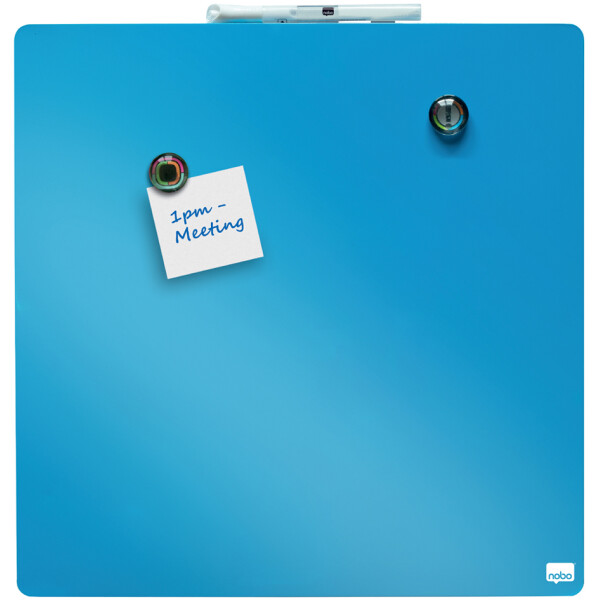 nobo Weißwandtafel, quadratsch, (B)360 x (H)360 mm, orange