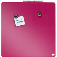nobo Weißwandtafel, quadratsch, (B)360 x (H)360 mm, orange