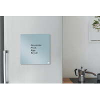 nobo Weißwandtafel, quadratisch, (B)360 x (H)360 mm, rosa