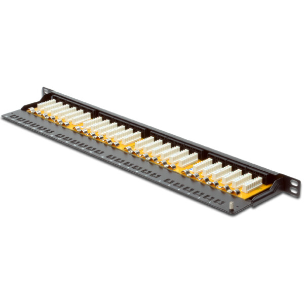 DIGITUS 19" Patch Panel Kat.6, Klasse E, 48 x RJ45, 1 HE