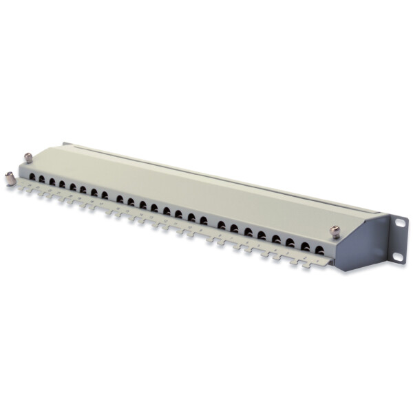 DIGITUS 19" Patch Panel Kat.6, Klasse E, 48 x RJ45, 1 HE