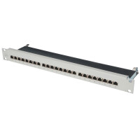 DIGITUS 19" Patch Panel Kat.6, Klasse E, 48 x RJ45, 1 HE