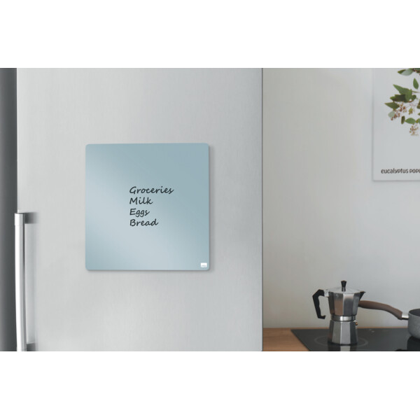 nobo Weißwandtafel, quadratisch, (B)360 x (H)360 mm, blau