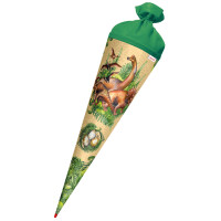 ROTH Schultüte "Veganosaurus", eckig, 850 mm