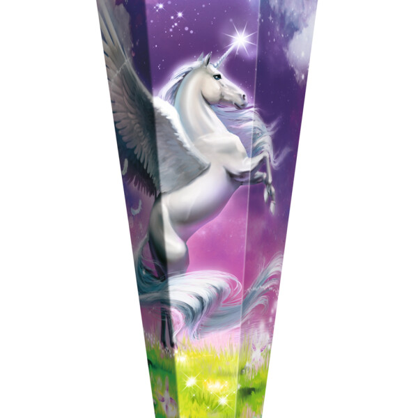 ROTH Schultüte "Magic Pegasus", rund, 700 mm