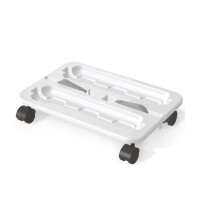 deflecto Caddy-Rollwagen "Stack N Go", weiß