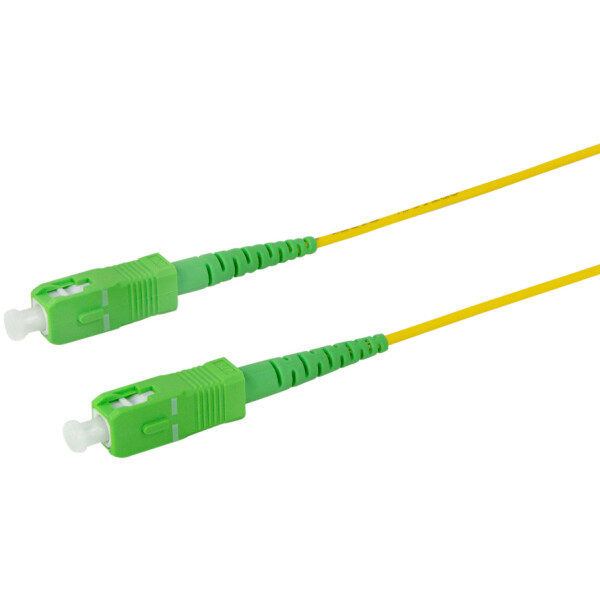 LogiLink LWL Patchkabel, 2x SC-Simplex, OS2, 10 m, gelb