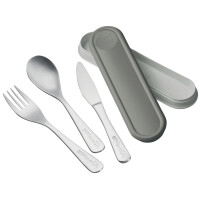 Maped PICNIK Besteck-Set CONCEPT, Aufbewahrungsbox grau