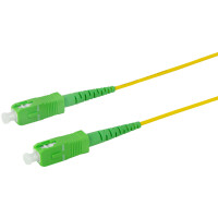 LogiLink LWL Patchkabel, 2x LC-Simplex, OS2, 15 m, gelb