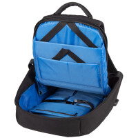 STOP Notebook-Rucksack SAFEPAK RPET ANTIGUA, USB-Ladeport