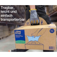 TORK Allzweck-Reinigungstücher, 415 x 355 mm, blau