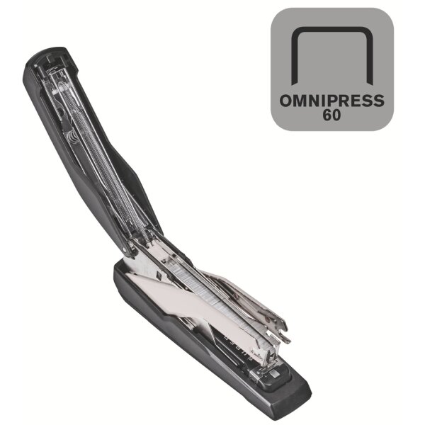 Rapid Flachheftger&auml;t Supreme Omnipress SO60, schwarz grau