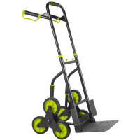 Wonday Stahlrohr-Treppenkarre, 2 dreiarmige Radsterne