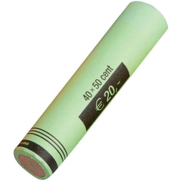 RESKAL Euro-Papier-Münzhülsen, für 40 x 0,20 EUR