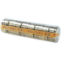 RESKAL Münzhülsen THE CONTAINER, für 50 x 0,01 EUR