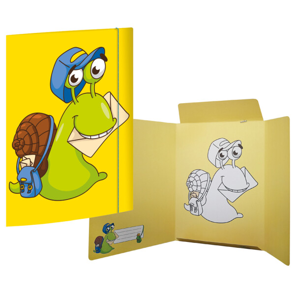 RNK Verlag Postmappe "Schneckenpost", mit Gummizug, Karton