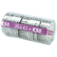 RESKAL Münzhülsen THE CONTAINER, für 25 x 1 EUR