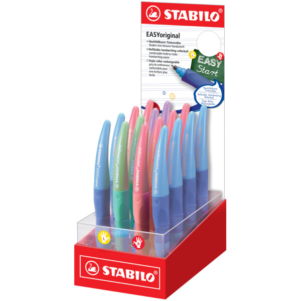 STABILO Tintenroller EASYoriginal, 16er Display