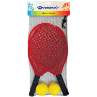 SCHILDKRÖT Beachtennis-Set, schwarz rot