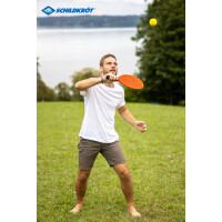 SCHILDKRÖT Beachtennis-Set, schwarz rot