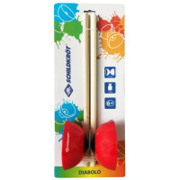 SCHILDKRÖT Diabolo Set, aus Polyethylen, rot