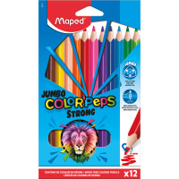 Maped Dreikant-Buntstift JUMBO COLORPEPS STRONG, 12er Etui