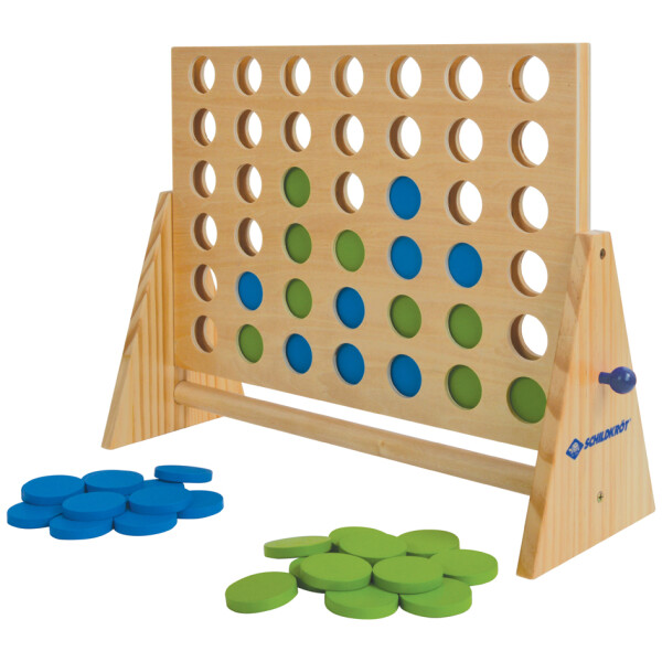 SCHILDKRÖT 4 Gewinnt, Spieleklassiker aus Holz