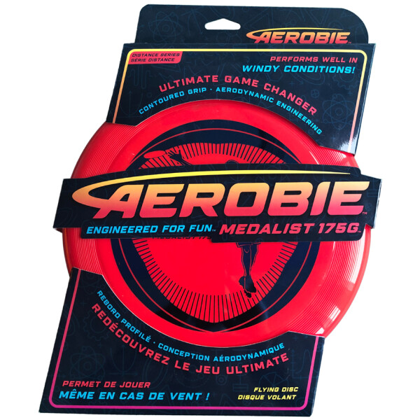 AEROBIE Wurfscheibe Wettkampfdisc "Medalist", 270 mm, rot