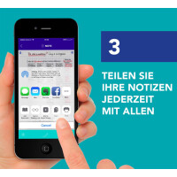 Oxford Notizbuch Signature, DIN A5, liniert, schwarz