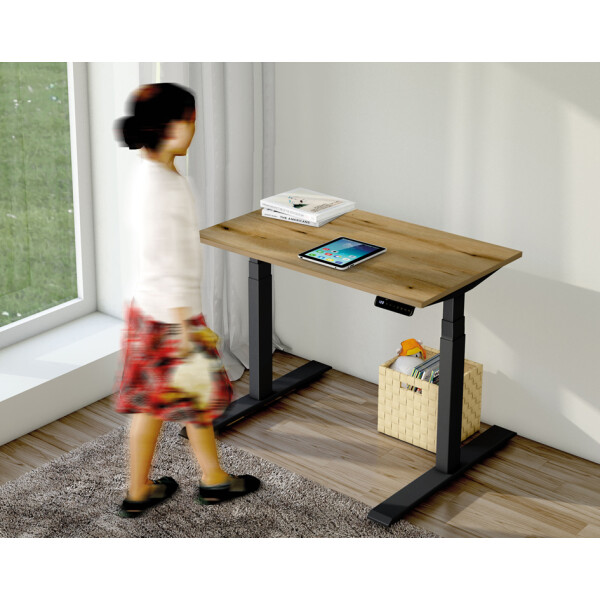 kerkmann Sitz-Steh-Schreibtisch Smart Office, weiß anthrazit