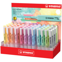 STABILO Textmarker swing cool Pastel, 48er Karton-Display