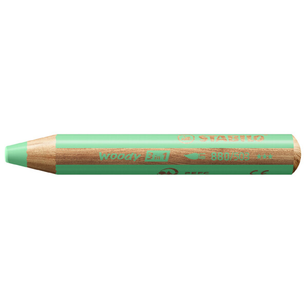 STABILO Multitalentstift woody 3 in 1, rund, pastellrot