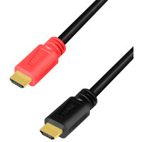 LogiLink HDMI Kabel 2.0, A-Stecker - A-Stecker, AMP, 10 m