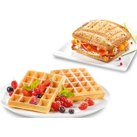 Tefal Sandwichtoaster & Waffeleisen Snack Time 2in1...