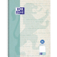 Oxford Collegeblock "Recycling", DIN A4+, 80 Blatt, kariert
