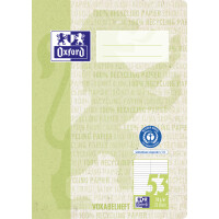 Oxford Vokabelheft "Recycling", DIN A5, 2...