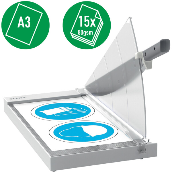 LEITZ Hebel-Schneidemaschine Office, DIN A3, anthrazit