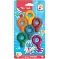 Maped my baby Wachsmalring COLORPEPS, 6er Blisterkarte