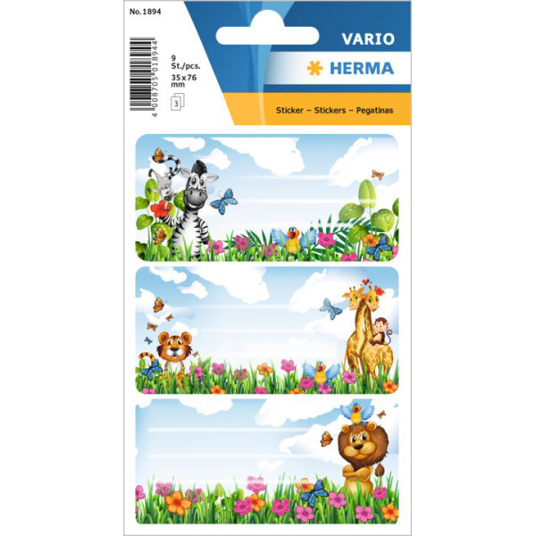HERMA Buchetiketten VARIO "Dinos"