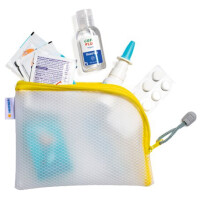 HERMA Reißverschlusstasche "Mesh Bags",...