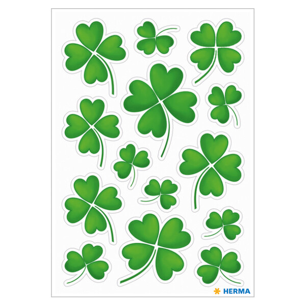 HERMA Sticker DECOR "Kleeblätter"