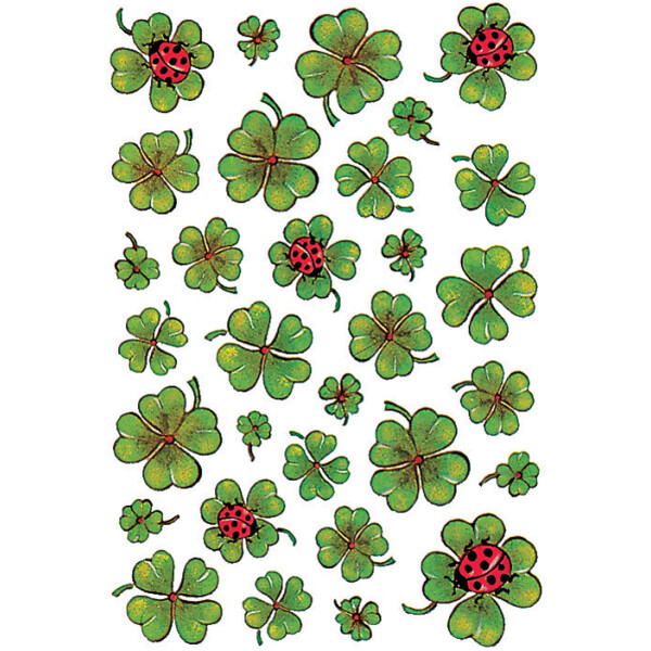 HERMA Sticker DECOR "Kleeblätter"