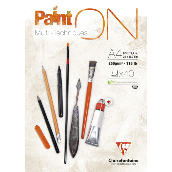 Clairefontaine Zeichenpapierblock "PaintON", DIN A3