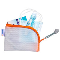 HERMA Reißverschlusstasche "Mesh Bags",...
