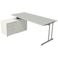 kerkmann Komplett-Arbeitsplatz Start Up, graphit