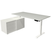 kerkmann Komplett-Arbeitsplatz Move 1, weiß