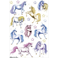HERMA Sticker DECOR "Einhorn Best Friends"