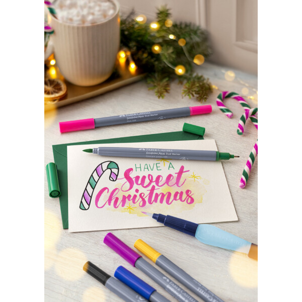 FABER-CASTELL Aquarellmarker GOLDFABER, 6er Etui Graffiti